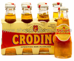 Foto Crodino Aperitif alkoholfrei bitter 8 x 98 ml Glas