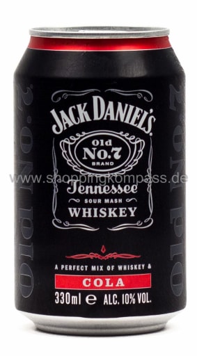 Foto Jack Daniel's & Cola 0,33 l Dose Einweg