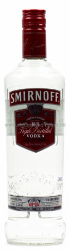Foto Smirnoff Wodka Triple Distilled Karton 6 x 0,7 l