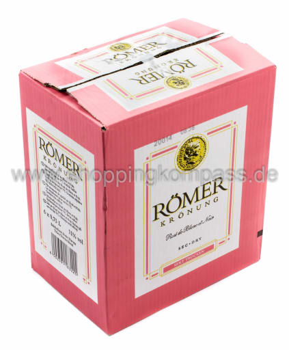 Foto Römer Krönung Sekt Rosé Trocken Karton 6 x 0,75 l