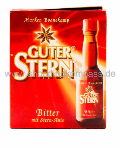 Foto Boonekamp Guter Stern Bitter mit Stern-Anis Packung 3 x 20 ml
