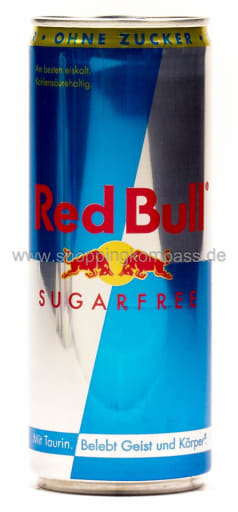 Foto Red Bull Sugarfree Karton 12 x 0,25 l Dose Einweg
