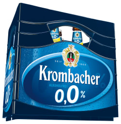 Foto Krombacher 0,0 Radler alkoholfrei Kasten 11 x 0,5 l Glas Mehrweg