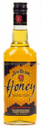 Foto Jim Beam Bourbon Whiskey & Honig 0,7 l Glas