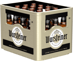 Foto Warsteiner Brewers Gold Kasten 20 x 0,5 l Glas Mehrweg