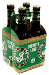 Foto Brooklyn Lager Beer 4 x 0,33 l Glas Mehrweg