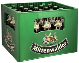 Foto Mittenwalder Export Kasten 20 x 0,5 l Glas Mehrweg