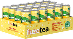 Foto Fuze Tea Zitrone Sparkling Karton 24 x 0,33 l Dose Einweg