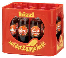 Foto Bizzl Cola Mix Kasten 12 x 1 l PET Mehrweg