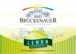 Logo Bad Brückenauer Mineralwasser Lemon