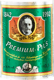 Logo Glückauf Karl May Premium Pils
