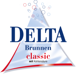 Logo Delta Brunnen Mineralwasser Classic