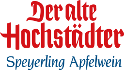 Logo Der alte Hochstädter Schoppepetzer Speyerling Apfelwein klar