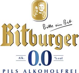 Logo Bitburger Pils alkoholfrei