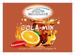 Logo Bad Brückenauer Cola Mix Kalorienarm