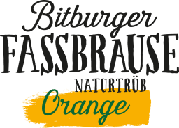 Logo Bitburger Fassbrause naturtrüb Orange