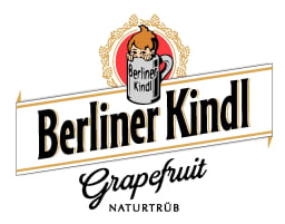Logo Berliner Kindl Grapefruit Naturtrüb