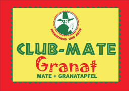 Logo Club-Mate Granat