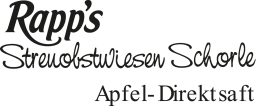 Logo Rapp's Schorle Apfel-Direktsaft