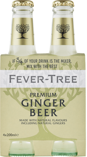 Foto Fever Tree Ginger Beer 4 x 0,2 l Glas Mehrweg