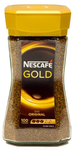 Foto Nescafe Gold Das Original Instant Bohnekaffee 200 g Glas