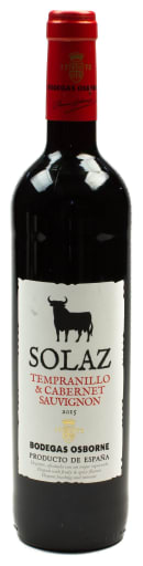 Miniaturansicht 0 Solaz Tempranillo und Cabernet Sauvignon Rotwein 0,75 l Glas