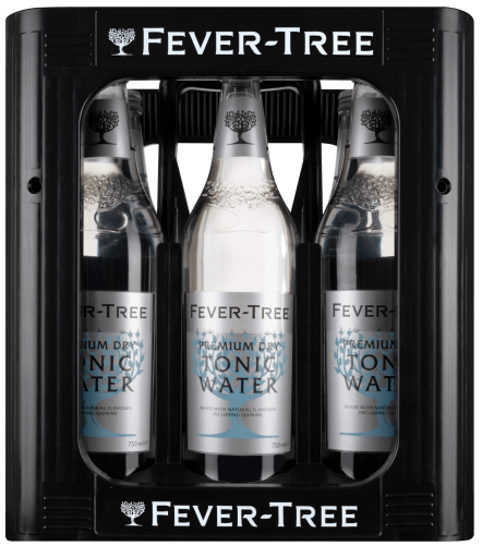 Miniaturansicht 0 Fever Tree Premium Dry Tonic Water Kasten 6 x 0,75 l Glas Mehrweg