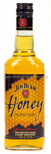 Miniaturansicht 0 Jim Beam Bourbon Whiskey & Honig 0,7 l Glas