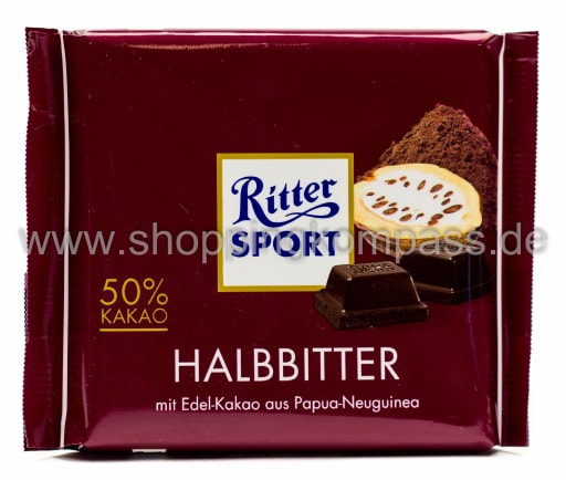 Foto Ritter Sport Halbbitter 100 g