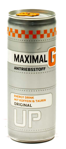 Foto Maximal G Antriebsstoff Energydrink Original 0,25 l Dose Einweg