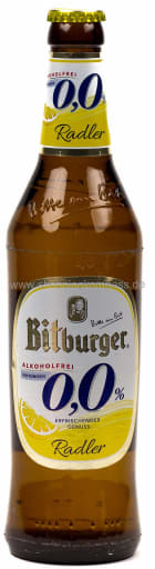Miniaturansicht 0 Bitburger Radler alkoholfrei Kasten 20 x 0,5 l Glas Mehrweg