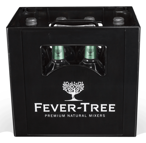 Foto Fever Tree Elderflower Tonic Water Kasten 8 x 0,5 l Glas Mehrweg