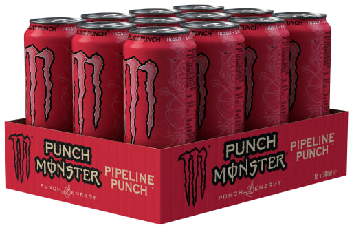 Foto Monster Energy Pipeline Punch Karton 12 x 0,5 l Dose Einweg