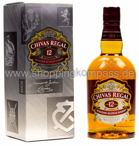 Foto Chivas Regal Blended Scotch Whiskey Single Malt 0,7