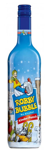 Foto Robby Bubble Kinderpartygetränke Kinder Punsch Alkoholfrei 0,75 l Glas