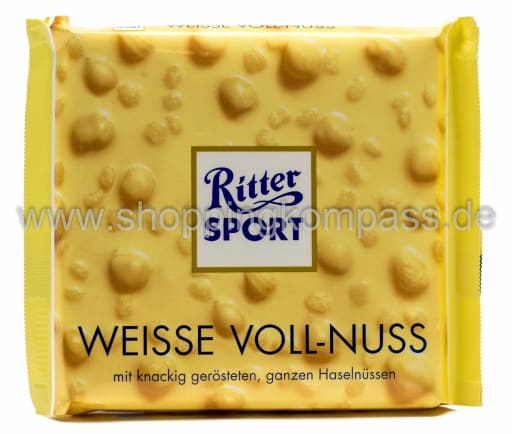 Foto Ritter Sport Weisse Voll-Nuss 100 g