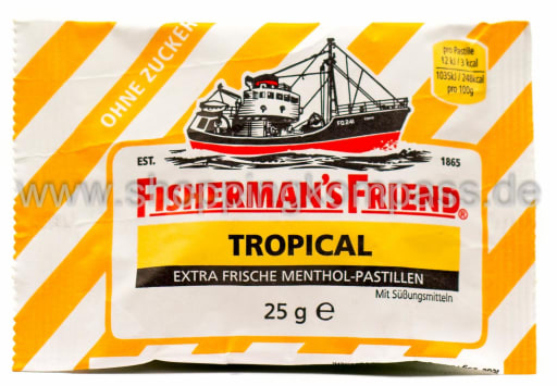 Foto Fisherman's Friend Frische Tropical Pastillen 25 g