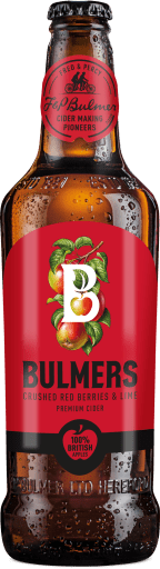 Foto Bulmers Red Berries & Lime Flasche 0,5 l Glas