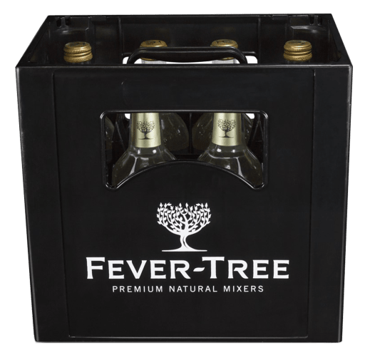 Foto Fever Tree Ginger Beer Kasten 8 x 0,5 l Glas Mehrweg