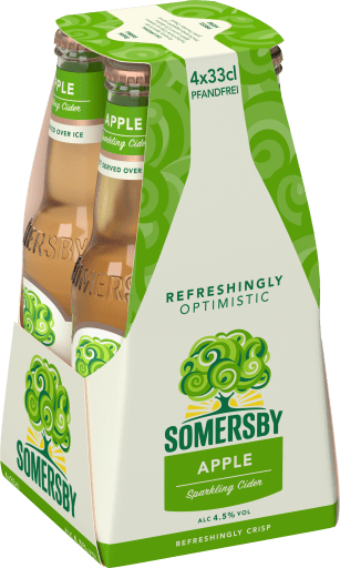 Foto Somersby Apple Cider 4 x 0,33 l Glas Mehrweg