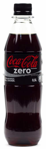 Foto Coca Cola Zero 0,5 l PET Mehrweg