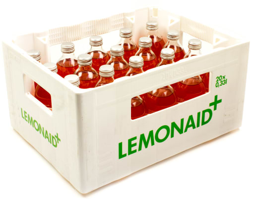 Miniaturansicht 0 Lemonaid Blutorange Kasten 20 x 0,33 l Glas Mehrweg