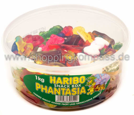 Foto Haribo Phantasia 1 kg Snack Box