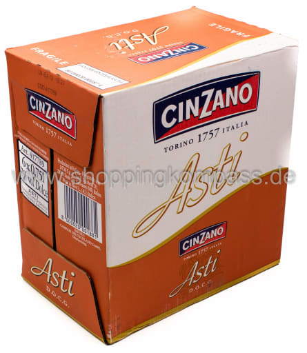 Miniaturansicht 0 Cinzano Asti Karton 6 x 0,75 l