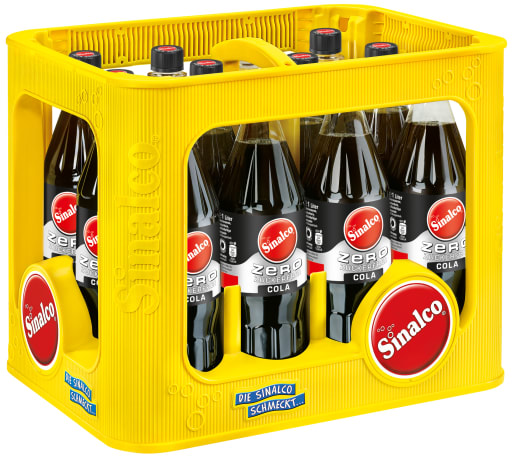 Miniaturansicht 0 Sinalco Cola Zero Zuckerfrei Kasten 12 x 1 l PET Mehrweg