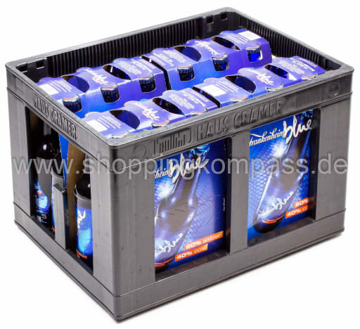 Foto Frankenheim Blue Cola Kasten 4 x 6 x 0,33 l Glas Mehrweg