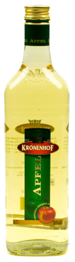 Foto Kronenhof Apfellikör 0,7 l Glas