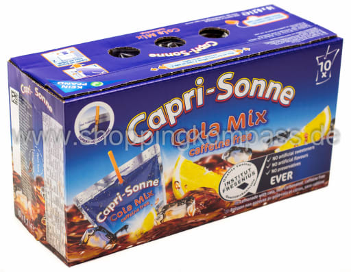 Foto Capri Sonne Cola-Mix Karton 4 x 10 x 0,2 l