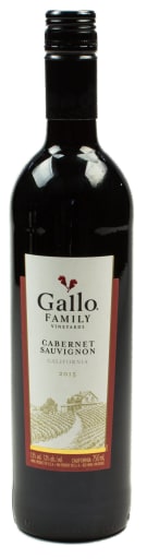 Foto Gallo Family Cabernet Sauvignon California 2015 0,75 l Glas