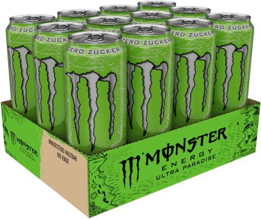 Foto Monster Energy Ultra Paradise Karton 12 x 0,5 l Dose Einweg